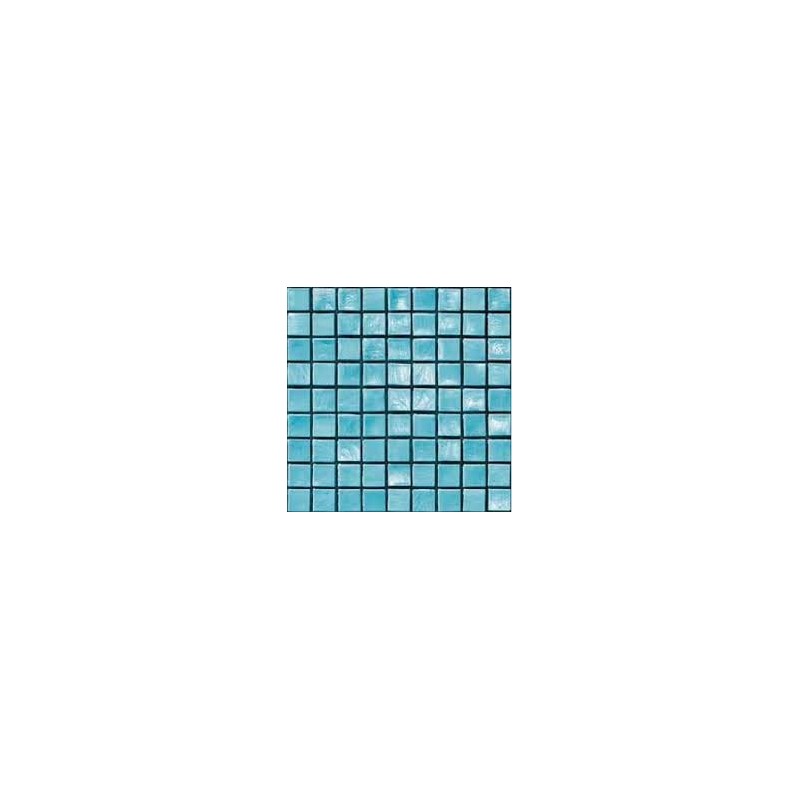 Turquoise  1,5x1,5cm - sheet 29,6x29,6cm mosaic Sicis SICIS - 1
