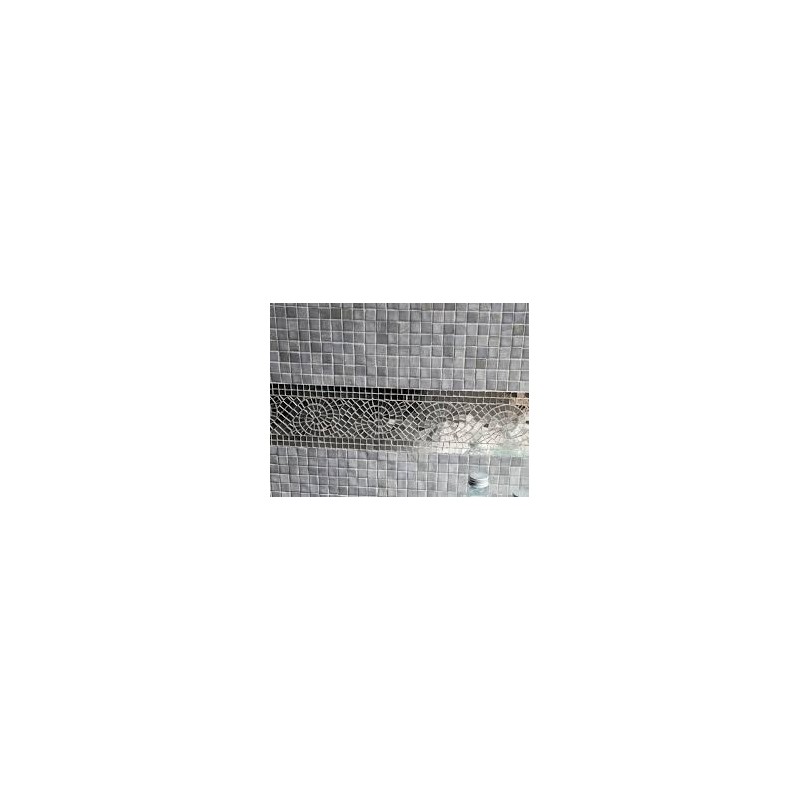 Slate  1,5x1,5cm - feuille 29,6x29,6cm mosaique Sicis SICIS - 1