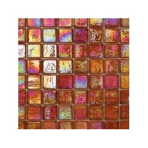 Jute Iridiscente 2,3x2,3- feuille 30,4x30,4 mosaique Sicis SICIS - 1