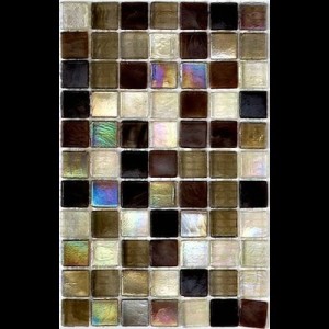 Iroko  1,5x1,5cm - foglio  29,6x29,6cm Mosaico Sicis SICIS - 1