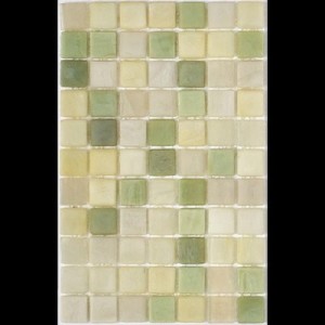 Renabianca  1,5x1,5cm - foglio  29,6x29,6cm Mosaico Sicis SICIS - 1