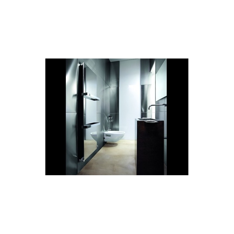 Ice Bagno Inox Reflex Vertical Single Elec Plus Radiateur  1220 x 465 Caleido EPFICE12455 CALEIDO - 1