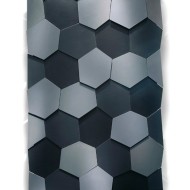 Honey Single Radiateur  2200 x 650 Caleido FHONE2200 CALEIDO - 1