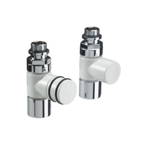 Paar Ventile+Halter Gerade Kupfer / Mehrschichtige Thermostat Heizkoerper  1/2" Tubes Z1TCNRDRR12 TUBES - 1