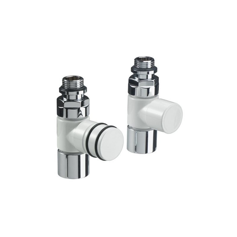 Coppia Valvola+Detentore Dritta Rame/Multistrato Termostatica Termoarredo  1/2" Tubes Z1TCNRDRR12 TUBES - 1