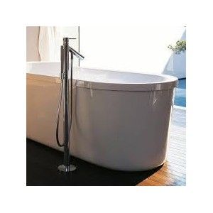 STARCK SET Floor-standing bathtub mixer  CROMO  AXOR  10456000 HANSGROHE - 1