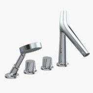 AXOR  Starck Organic Melangeur 4 trous pour bord de baignoire  AXOR  12425000 HANSGROHE - 1