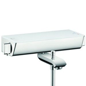 ECOSTAT SELECT External Thermostatic Mixer Tub  BIANCO CROMO   Hansgrohe 13141400 HANSGROHE - 1