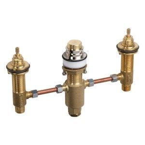 Corps integre   pour robinet de bain 3 trous   Hansgrohe 13233180 HANSGROHE - 1