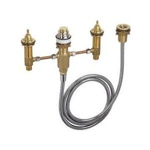 Corps integre   pour robinet de baignoire 4 trous   Hansgrohe 13244180 HANSGROHE - 1