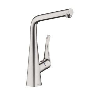 Metris Schwenkbarer Kuechenmixer  HANSGROHE 14822800 rostfrei  OPTIK HANSGROHE - 1