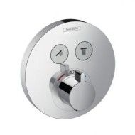 ShowerSelect Built-in thermostatic mixer 2 Outputs    Hansgrohe 15743000 HANSGROHE - 1