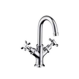 MONTREUX Petit melangeur monotrou a 2 poignees pour lavabo   Como  AXOR 16505000 HANSGROHE - 1