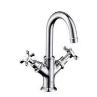 MONTREUX Petit melangeur monotrou a 2 poignees pour lavabo   Como  AXOR 16505000 HANSGROHE - 1