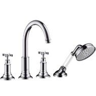 MONTREUX SET externe 4 trous pour  Sol carrele  CROMO  AXOR 16544000 HANSGROHE - 1