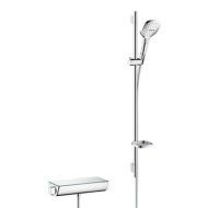 RAINDANCE  Select E 120 Sistema doccia esterno 120 con termostatico Ecostat Select e asta doccia 90 cm Hansgrohe 27039000 HANSGR