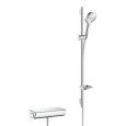 RAINDANCE  Select E 120 Sistema doccia esterno 120 con termostatico Ecostat Select e asta doccia 90 cm Hansgrohe 27039000 HANSGR