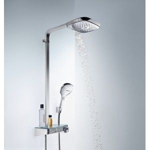 RAINDANCE  Select E Showerpipe 200 3jet avec Showertablet Select 300 Hansgrohe 27127400 HANSGROHE - 1