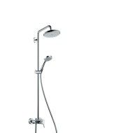 Hansgrohe Croma 220 Showerpipe 1jet avec mitigeur monocommande  Hansgrohe 27222000 HANSGROHE - 1