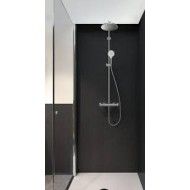 Hansgrohe Crometta S 240 1jet Showerpipe mit Thermostat  EcoSmart 9 l/min  CROMO  Hansgrohe 27268000 HANSGROHE - 1