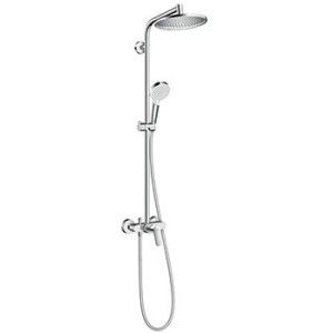 Hansgrohe Crometta S 240 Showerpipe 300 1jet avec mitigeur monocommande CROMO  Hansgrohe 27269000 HANSGROHE - 1