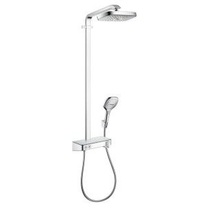 RAINDANCE  SELECT E Showerpipe 300 2jet EcoSmart 9 l / min avec ShowerTablet Select 300 CROMO  Hansgrohe 27283000 HANSGROHE - 1