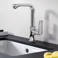 METRIS E2 Miscelatore monocomando lavabo 230 senza saltarello HANSGROHE 31081000 HANSGROHE - 1