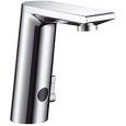 METRIS S Electronic basin mixer with temperature adjustment, battery powered CROMO  HANSGROHE 31100000 HANSGROHE - 1