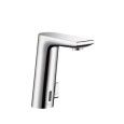 METRIS S Electronic basin mixer with temperature adjustment and 230 V transformer CROMO  HANSGROHE 31102000 HANSGROHE - 1