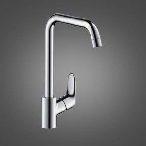 FOCUS E2 Einhebel-Kuechenmischer 260 Bianco  Optikstahl  Hansgrohe 31820800 HANSGROHE - 1