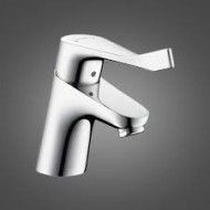 Focus E2 Miscelatore monocomando lavabo 70 con maniglia extra lunga e saltarello Hansgrohe 31910000 HANSGROHE - 1