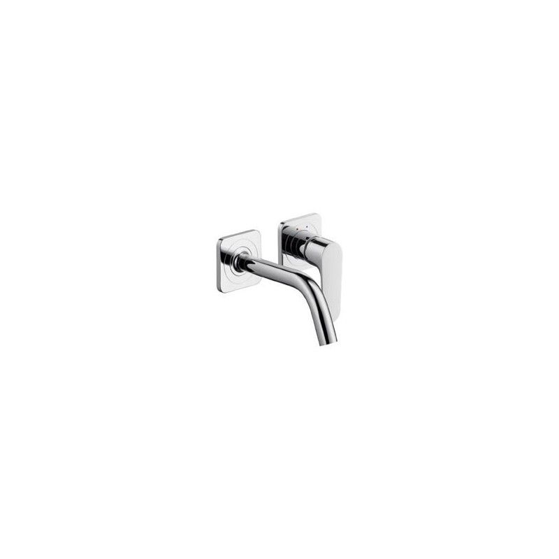 AXOR CITTERIO  Mitigeur monocommande de lavabo mural avec bec 167 mm et ecussons CROMO  AXOR 34113000 HANSGROHE - 1