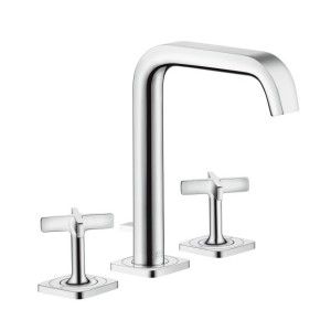 AXOR CITTERIO E Melangeur lavabo 3 trous 170 avec rosaces et kit de vidage  AXOR 36108000 HANSGROHE - 1