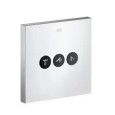 Axor ShowerSelect Square, set externe pour 3 sorties   AXOR 36717000 HANSGROHE - 1