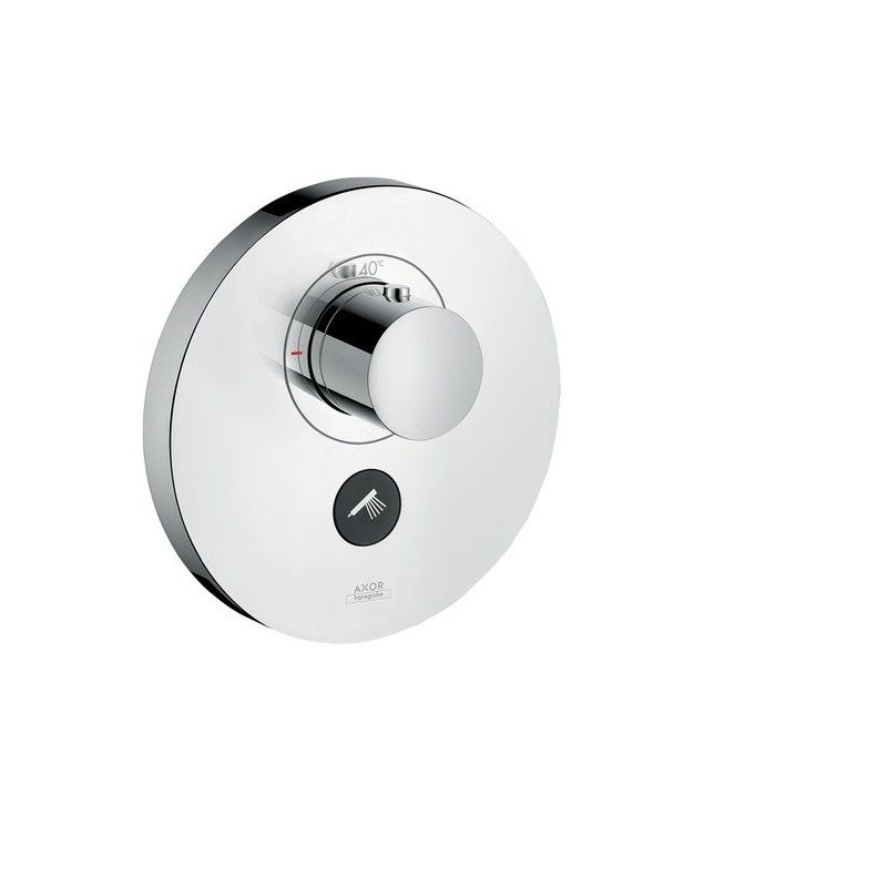 Axor ShowerSelect Thermostat HigHigh flow  concealed round for 1 consumer and one additional outlet AXOR 36726000 HANSGROHE - 1
