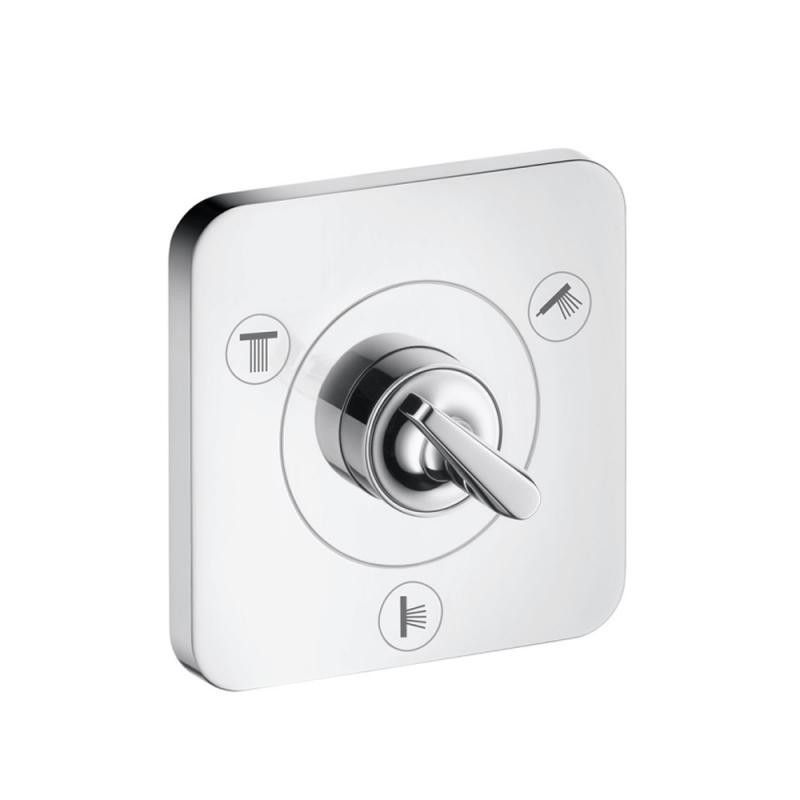 AXOR CITTERIO E Robinet de vidange et de derivation Trio / Quattro dissimule  12X12 AXOR 36772000 HANSGROHE - 1