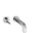 CITTERIO Wall-mounted single lever basin mixer for concealed installation with spout 160mm and escutcheons Cromo AXOR 39113000 H