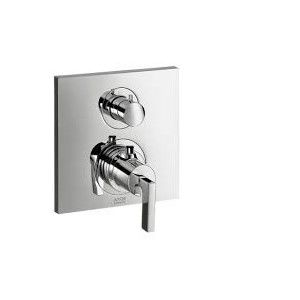 CITTERIO Built-in thermostat with shut-off valve and lever handle CROMO  AXOR 39700000 HANSGROHE - 1
