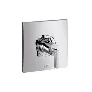 CITTERIO Thermostat HigHigh flow  flush-mounted with lever handle Cromo  AXOR 39711000 HANSGROHE - 1