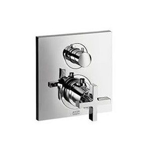 CITTERIO Built-in thermostatic mixer, with Stop and Diverter cross handle   Cromo AXOR 39725000 HANSGROHE - 1