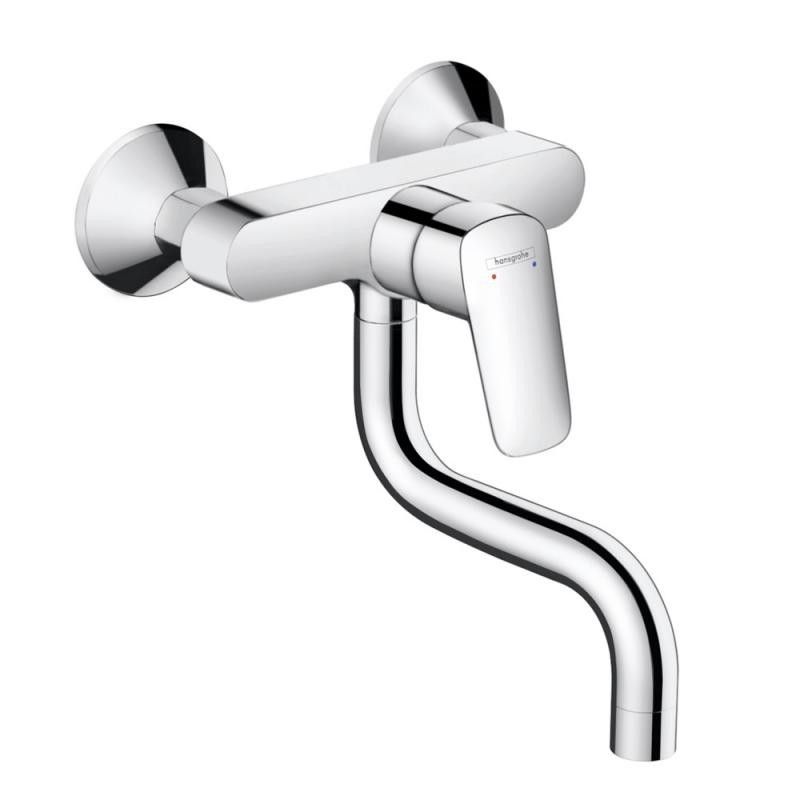 Logis Kitchen mixer tap  Wall  CROMO  Hansgrohe 71836000 HANSGROHE - 1