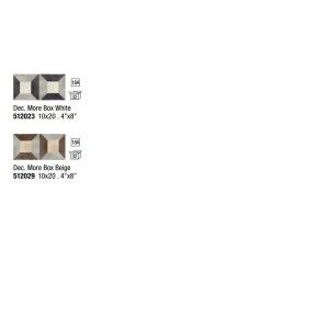 MAY DEKOR MORE BOX WHITE 10X20 cm - Iris Ceramica 512023