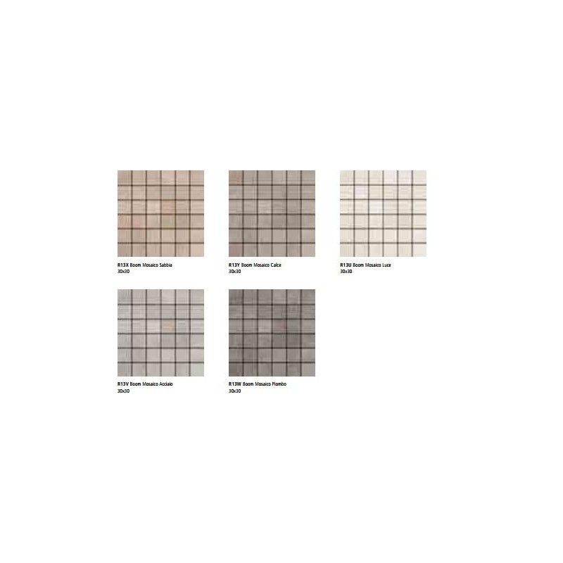BOOM PIOMBO 30X30  MOSAIK 5 - Ragno R13W RAGNO  - 1