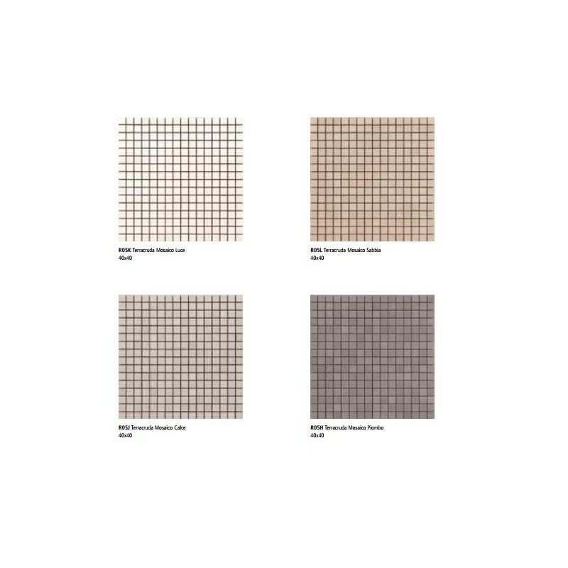 TERRACRUDA LUCE 40X40  MOSAICO - Ragno R05K RAGNO  - 1