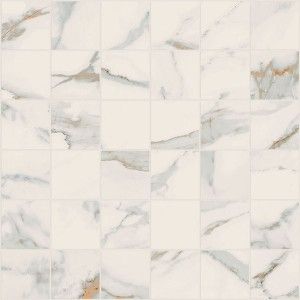 MOTIF EXTRA PAV. Calacatta Gold MOSAIC NAT. 30x30 - Marca Corona E454 CERAMICHE MARCA CORONA  - 1