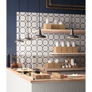 PATCHWORK B&W 01 - CSAPBW0120  20X20 Ceramica Sant'Agostino CERAMICA SANT'AGOSTINO - 1