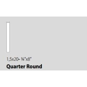 PATCHWORK QUARTER ROUND  B&W BLACK - CSAQCPBB 1,5X20    Ceramica Sant'Agostino