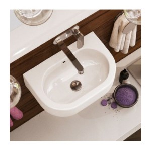 PASS EVIER 45X31 SOUTIEN/SUSPENDU BLANC   - Ceramica Flaminia PS31LM CERAMICA FLAMINIA - 1