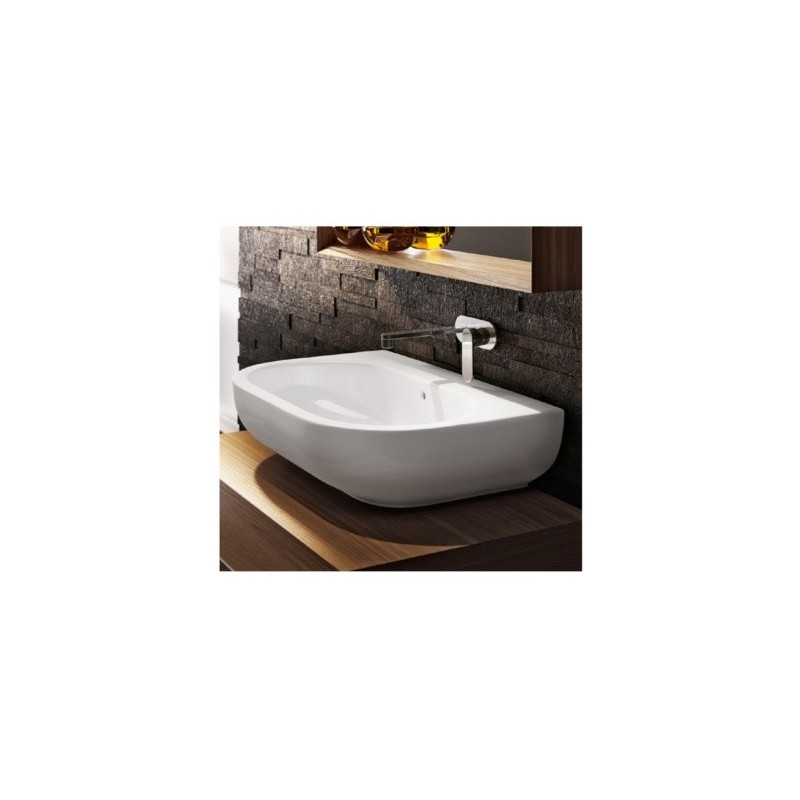 PASS LAVABO 72 APPOGGIO/SOSPESO BIANCO   - Ceramica Flaminia PS72L CERAMICA FLAMINIA - 1