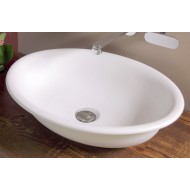 BOLL EVIER 56 SOUTIEN TROU CENTRAL BLANC   - Ceramica Flaminia BL56L CERAMICA FLAMINIA - 1